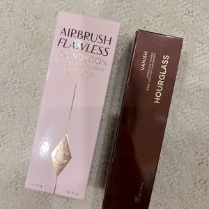 Brand New Hourglass Primer and Charlotte Tilbury Airbrush foundation